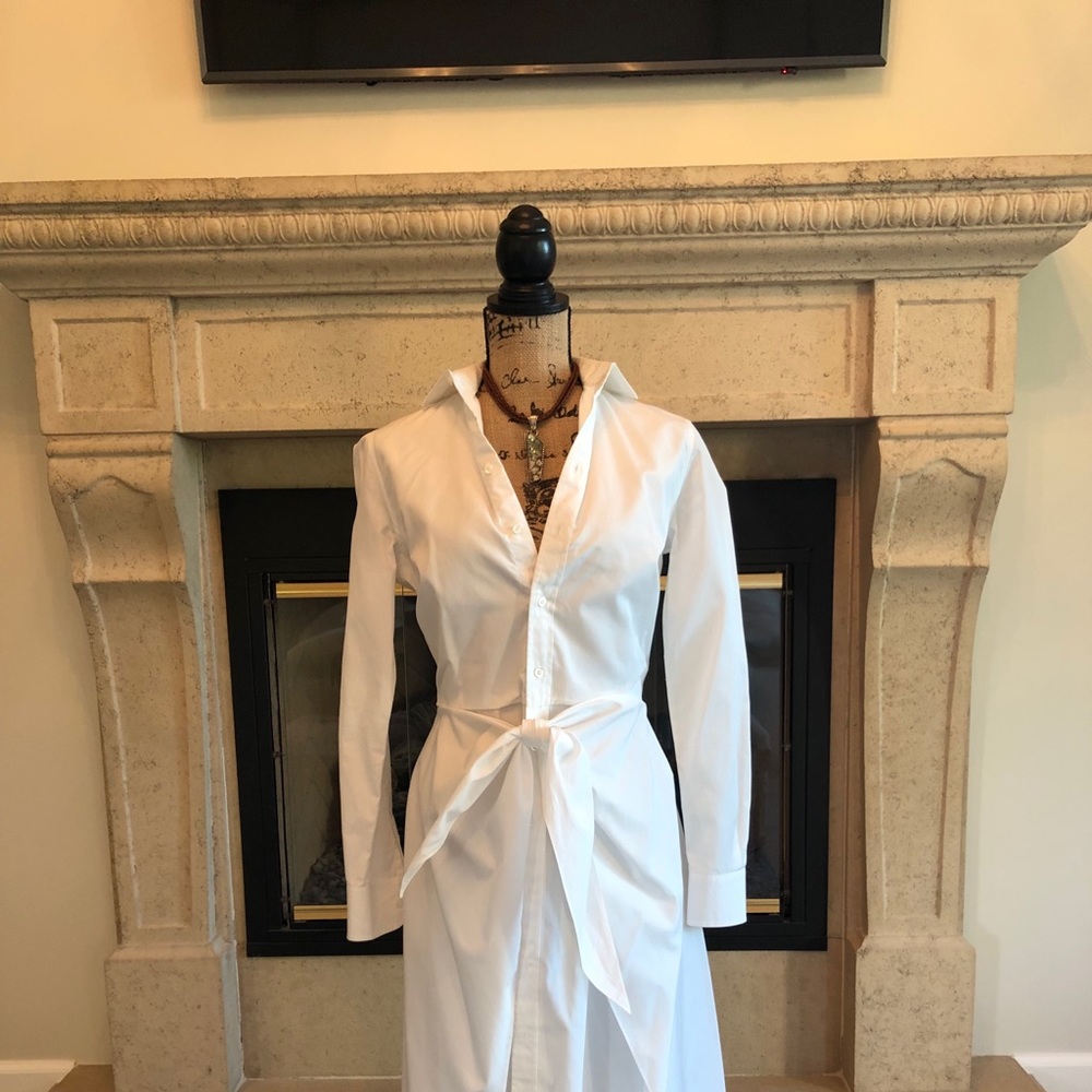 Ralph Lauren Purple Label White Dress